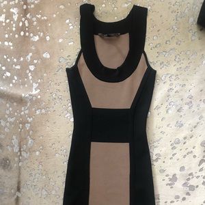 Bcbg colorblock dress